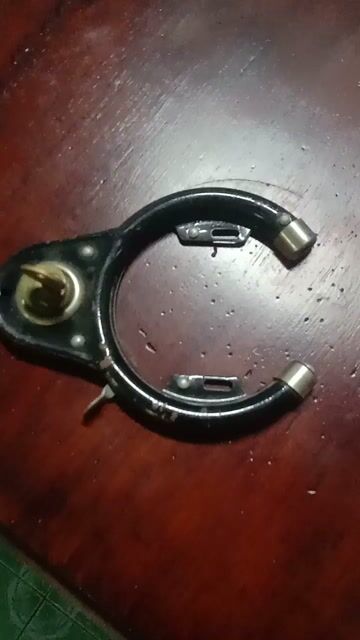 Khóa xe đạp kim loại Đen. Mua bán Phụ tùng xe tại Huyện Hóc Môn Tp Hồ Chí Minh được đăng bởi Man Tran hình 1