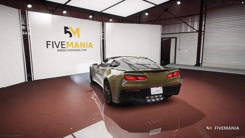 FIVEM C7 | Realistic Sports Car [Badged] Add-On | Optimized | Fivem Ready | High Quality — video preview
