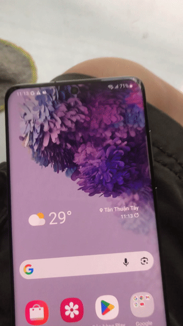 Samsung Galaxy S20 Plus 128GB Đen. Mua bán Điện thoại tại Quận 7 Tp Hồ Chí Minh được đăng bởi tam hình 1