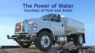 Ford Water Truck in Action
