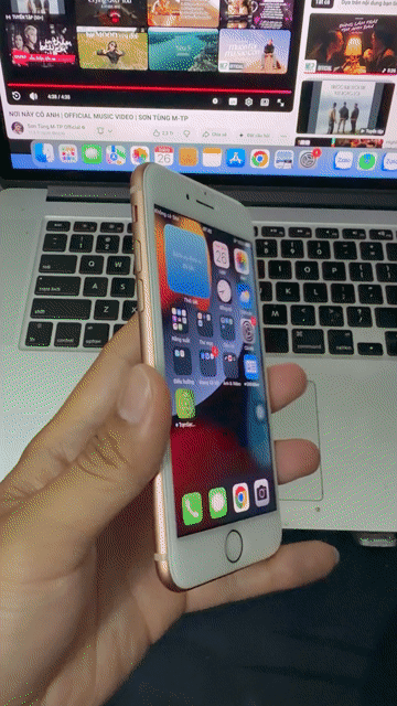  iPhone 8 64GB Vàng hồng 100% pin. Mua bán Điện thoại tại Huyện Hóc Môn Tp Hồ Chí Minh được đăng bởi Trần Long hình 1