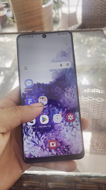 Samsung Galaxy S20+  xanh. Mua bán Điện thoại tại Thị xã Bến Cát Bình Dương được đăng bởi An Điền  hình 1