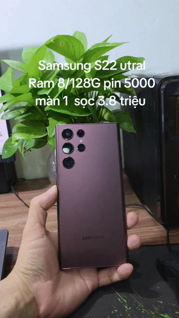 Samsung S22 Ultra 128GB Máy zin 1 sọc giá rẻ. Mua bán Điện thoại tại Quận Hà Đông Hà Nội được đăng bởi Shop Điện Thoại Cũ Zin hình 1