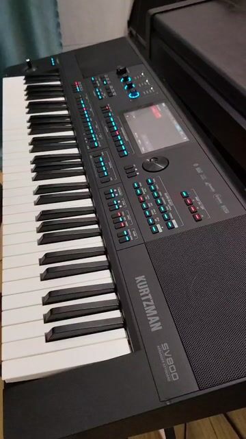 Đàn Organ Kurtzman SV800 Đen Đã qua sử dụng. Mua bán Nhạc cụ tại Thành phố Thủ Dầu Một Bình Dương được đăng bởi nhạc cụ Duy Tân hình 1