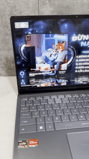 Laptop MSI 14 Ryzen 5 5500u 8GB/512GB Xám. Mua bán Laptop tại Quận 6 Tp Hồ Chí Minh được đăng bởi Máy Tính Bảo Ngọc hình 1