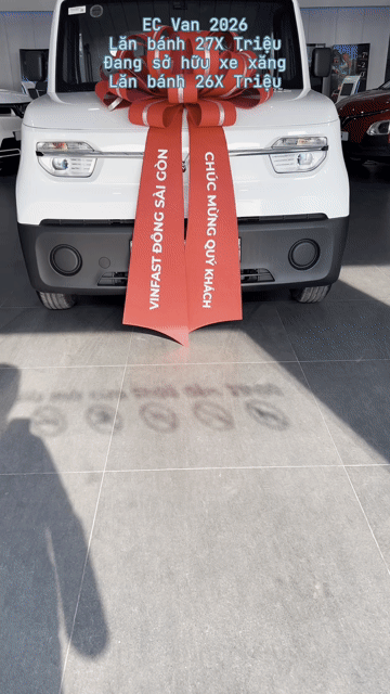 VinFast EC VAN 2026, chuẩn bị 45 TR, vay bao đậu. Mua bán Ô tô tại Thành phố Thủ Đức Tp Hồ Chí Minh được đăng bởi VINFAST 3S ĐÔNG SÀI GÒN CẦU RẠCH CHIẾC hình 1