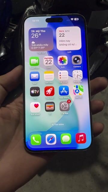 iPhone 15 Pro Max 256GB Trắng VN/A. Mua bán Điện thoại tại Thành phố Mỹ Tho Tiền Giang được đăng bởi Pepsi hình 1