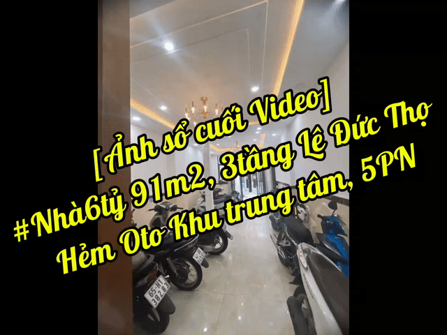 Mua bán Nhà ở Quận Gò Vấp Tp Hồ Chí Minh diện tích 91 m² giá 6,3 tỷ