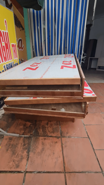 Tủ quần áo Gỗ vân gỗ nhạt. Mua bán Tủ, kệ gia đình tại Quận Bắc Từ Liêm Hà Nội được đăng bởi COFFE NGON  hình 1