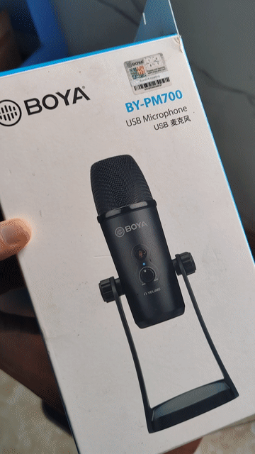 Micro cho streamer BOYA BY-PM700 đã qua sử dụng. Mua bán Tivi, Âm thanh tại Quận Hoàn Kiếm Hà Nội được đăng bởi phuc doanh  hình 1