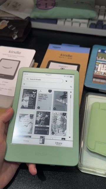 Kindle Basic 2024 Matcha 16GB. Mua bán Máy tính bảng tại Quận Nam Từ Liêm Hà Nội được đăng bởi Kim Chi hình 1