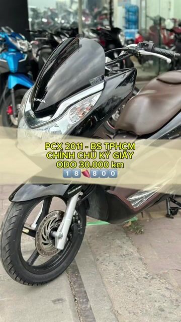 PCX 2011 Đen 30.000 km - BS TPHCM - CHÍNH CHỦ. Mua bán Xe máy tại Quận 12 Tp Hồ Chí Minh được đăng bởi Bùi văn hiếu hình 1