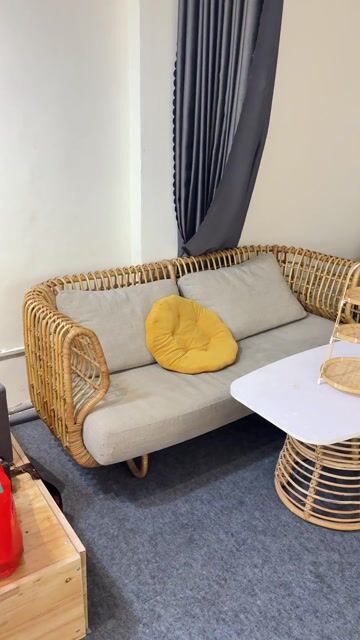 Ghế sofa mây đan hiện đại. Mua bán Bàn ghế tại Quận Tân Phú Tp Hồ Chí Minh được đăng bởi Thị Bích Lan Nguyễn hình 1
