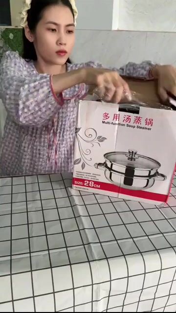 Nồi hấp Inox 2 tầng. Mua bán Dụng cụ nhà bếp tại Thành phố Hà Tĩnh Hà Tĩnh được đăng bởi Đại Lý Quang Trung hình 1
