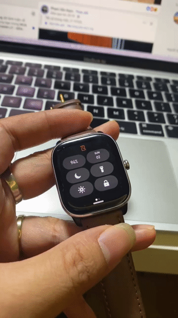 Amazfit GT4 Mini Đồng hồ thông minh. Mua bán Thiết bị đeo thông minh tại Quận Bắc Từ Liêm Hà Nội được đăng bởi Trần Nhật hình 1