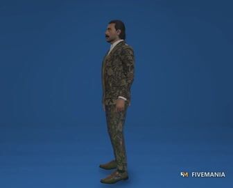 Ortega | Male Ped | Multiple Outfits | Optimized & Fivem Ready [Add-On] — video preview