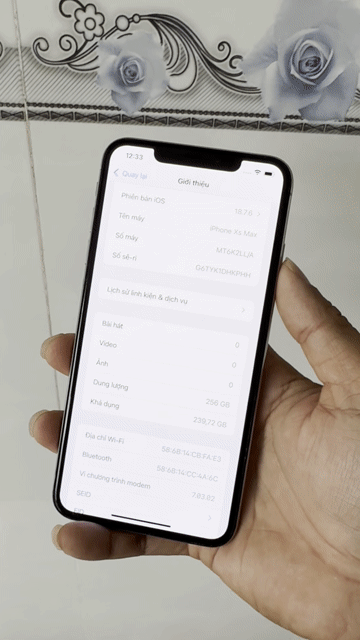 xs max 256G quốc tế 98,5% zin all chỉ thay pin. Mua bán Điện thoại tại Quận Ninh Kiều Cần Thơ được đăng bởi Khải mobile hình 1