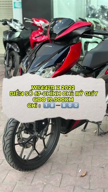 [GÓP DC GIỮ CAVET] Winner X 2022 -BS 67- 19000 km. Mua bán Xe máy tại Quận 12 Tp Hồ Chí Minh được đăng bởi Bùi văn hiếu hình 1