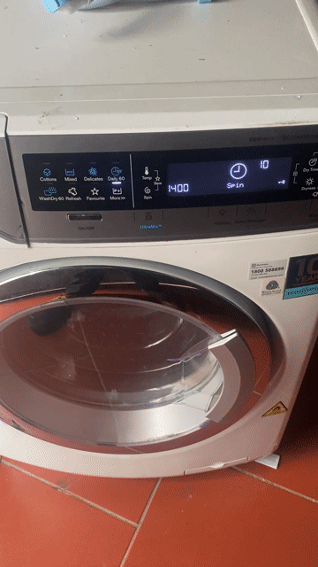 Máy giặt sấy Electrolux EWW14113 11kg Trắng. Mua bán Máy giặt tại Thành phố Thuận An Bình Dương được đăng bởi july nguyễn hình 1