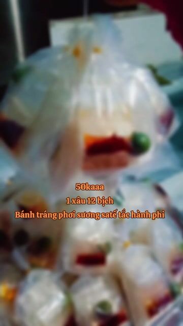 Bánh tráng phơi sương sa tế tắc hành phi 12 bịch. Mua bán Đồ ăn, thực phẩm và các loại khác tại Huyện Củ Chi Tp Hồ Chí Minh được đăng bởi Ái Loan hình 1
