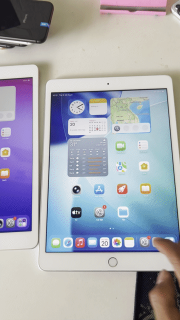 ipad Gen 8  wifi sim4g  32gb mới keng 99%  Zin ful. Mua bán Máy tính bảng tại Thành phố Buôn Ma Thuột Đắk Lắk được đăng bởi táo zin BMT hình 1