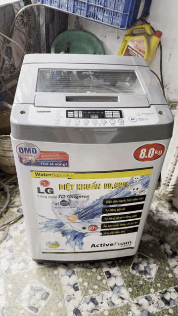 Máy giặt LG TurboDrum 8.0kg. Mua bán Máy giặt tại Quận Bình Thuỷ Cần Thơ được đăng bởi lê bích hình 1