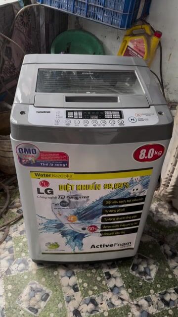Máy giặt LG TurboDrum 8.0kg. Mua bán Máy giặt tại Quận Bình Thuỷ Cần Thơ được đăng bởi lê bích hình 1
