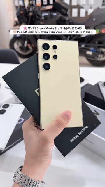 S24 Ultra 5G Fullbox . Phiên bản 12/256Gb. Mua bán Điện thoại tại Thành phố Tây Ninh Tây Ninh được đăng bởi Mỹ Vy Store Mobile Tây Ninh hình 1