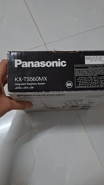Điện thoại bàn Panasonic KX-TS560MX mới. Mua bán Điện thoại tại Thành phố Biên Hòa Đồng Nai được đăng bởi Chu Anh Khoa hình 1