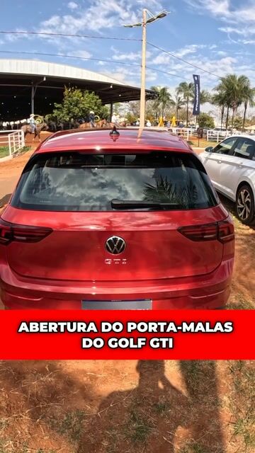 ABERTURA DO PORTA-MALAS DO GOLF GTI #explorar