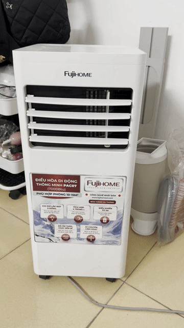 Điều hòa di động FujiHome PAC07 Trắng. Mua bán Máy lạnh, điều hoà tại Quận Nam Từ Liêm Hà Nội được đăng bởi Vũ Linh hình 1