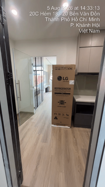 Cho thuê Căn hộ Chung cư Quận 4 Tp Hồ Chí Minh diện tích 40 m² giá 7 triệu/tháng