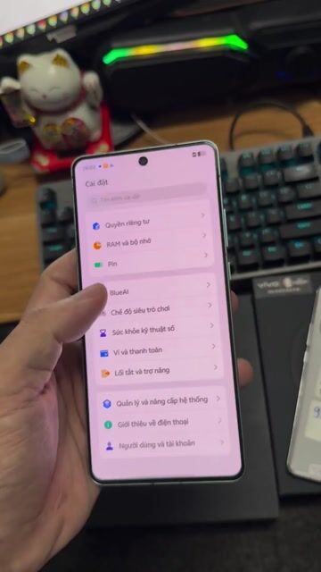 Vivo X100s 256GB Xanh ram 16 fullbox. Mua bán Điện thoại tại Quận Gò Vấp Tp Hồ Chí Minh được đăng bởi Quảng Phạm Mua Iphone Lock và QT  HCM hình 1