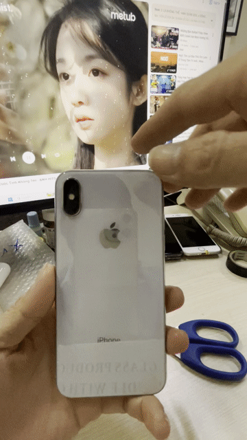 Apple iPhone X 64GB Trắng. Mua bán Điện thoại tại Quận 8 Tp Hồ Chí Minh được đăng bởi Tantaimobile hình 1