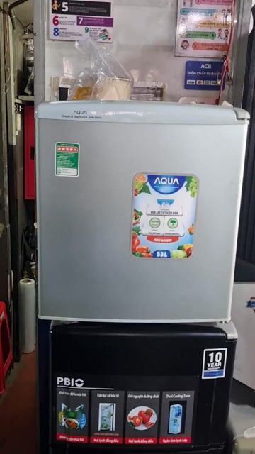 Thanh lý tủ lạnh AQUA 53L chạy tốt có ship. Mua bán Tủ lạnh tại Quận 10 Tp Hồ Chí Minh được đăng bởi Pi trần hình 1