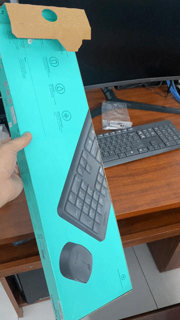 Bộ bàn phím +  Chuột không dây logitech. Mua bán Phụ kiện (Màn hình, Chuột...) tại Huyện Quế Võ Bắc Ninh được đăng bởi Nguyễn Dương hình 1