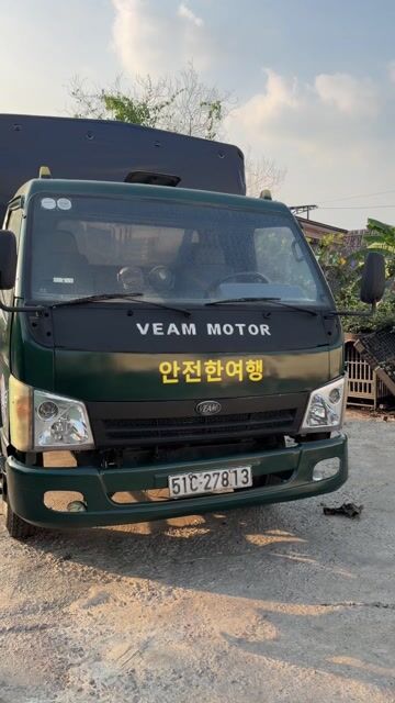 VEAM MOTOR Xe tải Xanh lá đời 2009. Mua bán Xe tải, xe ben tại Thị xã Tân Uyên Bình Dương được đăng bởi đăng khoa hình 1