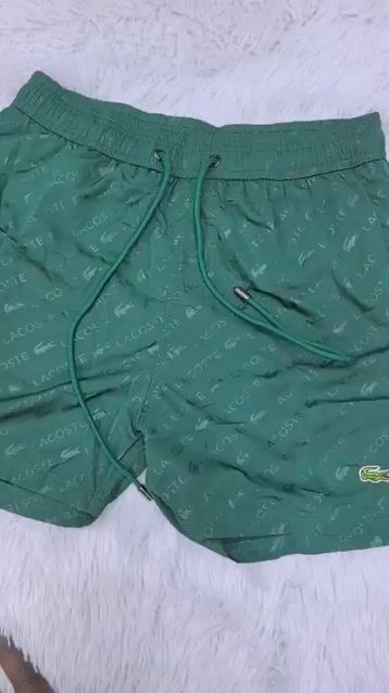 Lacoste Print Swim Trunks