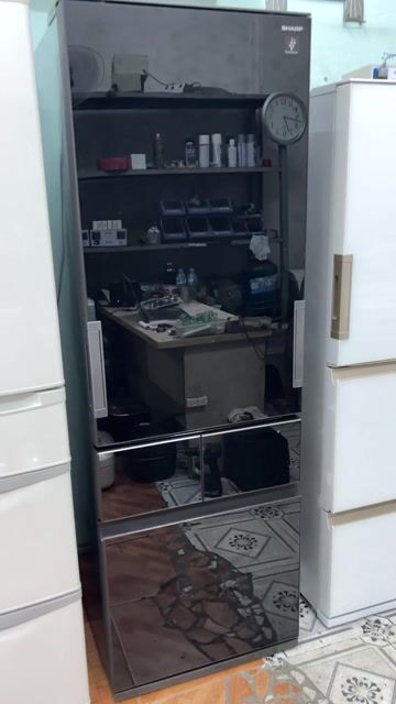 Tủ Lạnh Nội Địa Nhật Sharp Gương thuỷ 410L. Mua bán Tủ lạnh tại Thành phố Biên Hòa Đồng Nai được đăng bởi Hàng Nhật Biên Hoà  hình 1