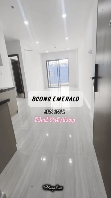 Cho thuê Căn hộ Chung cư Thành phố Dĩ An Bình Dương diện tích 53 m² giá 6,8 triệu/tháng