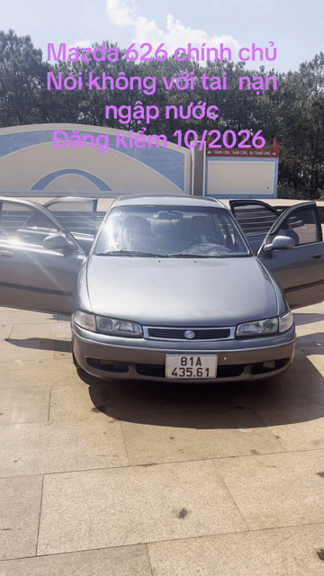 Mazda 626 Xám Số sàn. Mua bán Ô tô tại Huyện Đắk R'Lấp Đắk Nông được đăng bởi Trần Hà  hình 1