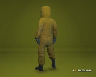 Walter | FiveM Male Ped | Hazmat Worker | Multiple Outfits | Optimized & Fivem Ready [Add-On], video preview