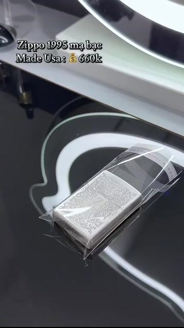 Zippo Bật lửa Mạ bạc 1995 Mỹ. Mua bán Đồ sưu tầm, đồ cổ tại Quận 7 Tp Hồ Chí Minh được đăng bởi Thanh Tâm hình 1