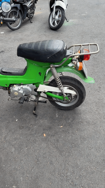 Honda Chaly Xanh lá Xăng. Mua bán Xe máy tại Huyện Nhà Bè Tp Hồ Chí Minh được đăng bởi LÊ VĂN GIÀU hình 1