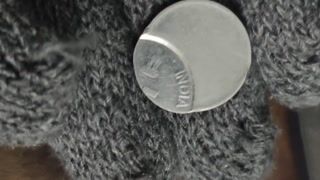 1991 25 Paisa 75%  Shifted (Off Center) Error Coin - Republic India video