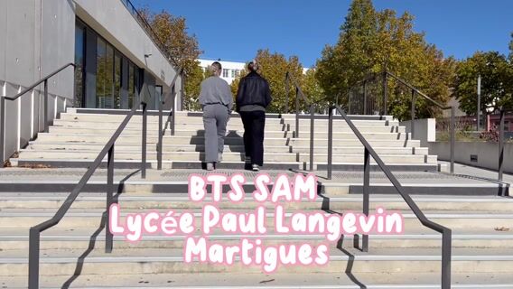 LE BTS SAM au lycée Langevin
