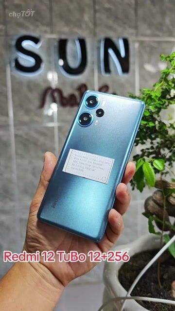 Redmi Note 12 tubo Blue R12+256 Snap7plusGen2 NFC. Mua bán Điện thoại tại Huyện Trảng Bàng Tây Ninh được đăng bởi Sun Mobile Shop Điện Thoại Trảng Bàng Tây Ninh 01 hình 1