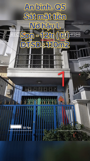 Cho thuê Nhà ở Quận 5 Tp Hồ Chí Minh diện tích 45 m² giá 11,5 triệu/tháng