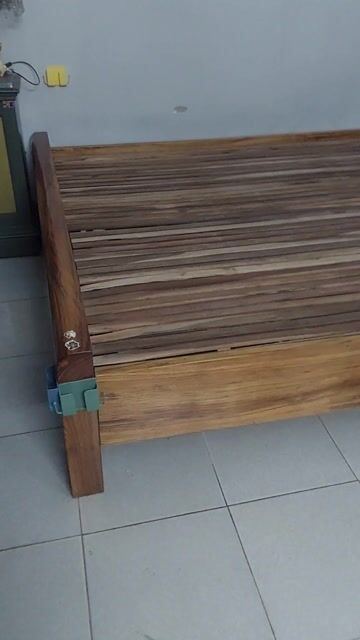 Giường gỗ thịt 1m8 x 2m. Mua bán Giường, chăn ga gối nệm tại Quận Hà Đông Hà Nội được đăng bởi Vũ văn khương hình 1