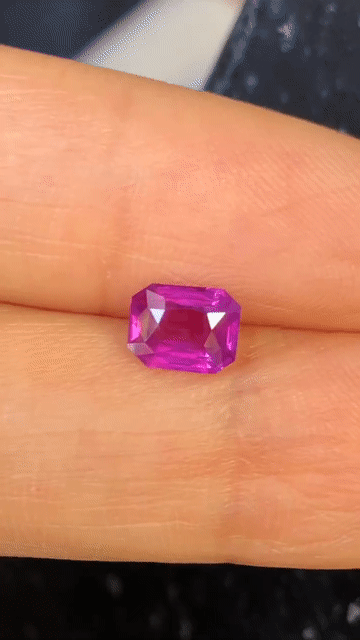 Đá quý Sapphire Hồng tím. Mua bán Đồ sưu tầm, đồ cổ tại Huyện Tánh Linh Bình Thuận được đăng bởi Trần hoàng  hình 1